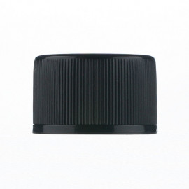 Ø24 Plain cap - Black