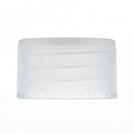 Ø28 Plain cap - Transparent